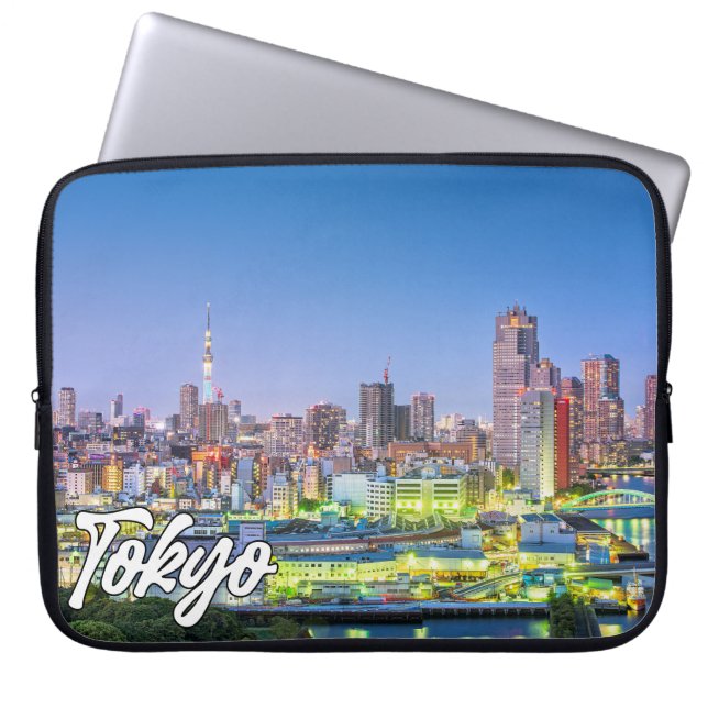 Capa Para Notebook Belo Tóquio, Japão (Frente)