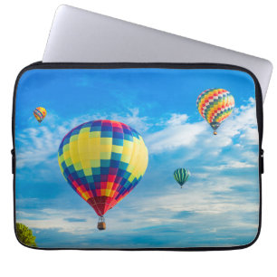 Capa Para Notebook Belos Balões de Ar Quente