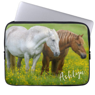 Capa Para Notebook Belos Cavalos