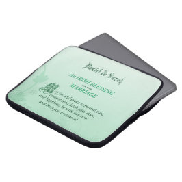 Capa Para Notebook Bênção de Felicitações de Casamento Irlandês