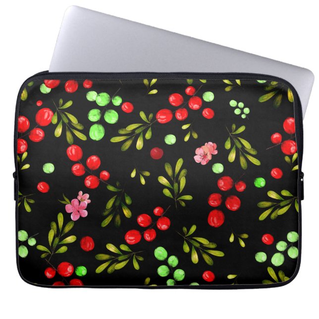 Capa Para Notebook Berries Pattern (Frente)