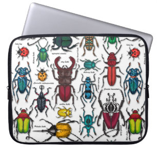 Capa Para Notebook Besouros em branco