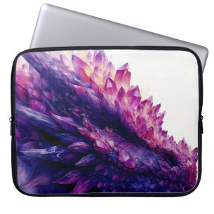 Capa Para Notebook Besta de Dragão Cristal Ametista Fantasma
