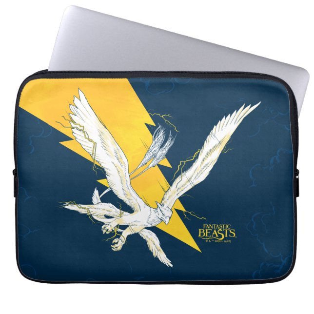 Capa Para Notebook Bestas Fantásticas Thunderbird (Frente)