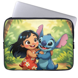 Capa Para Notebook Beste Freunde fürs Leben – Lilo & Stitch
