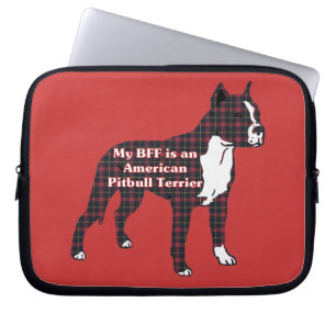 Capa Para Notebook BFF American Pitbull Terrier