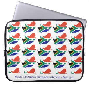 Capa Para Notebook BÍBLIA Cristã Abençoada Laptop Nação da ÁFRI