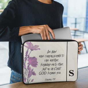 Capa Para Notebook Bíblia Verso Bolsa de laptop Monograma