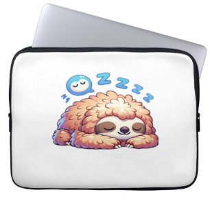 Capa Para Notebook Bicho Preguiça Sonolento Kawaii Dormindo Zzz Anima