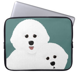 Capa Para Notebook Bichon Frise Bolsa de laptop