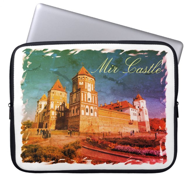 Capa Para Notebook Bielorrússia Mir Castelo Arquitetura Capas para La (Frente)
