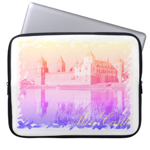 Capa Para Notebook Bielorrússia Mir Castelo Arquitetura Estojo para L