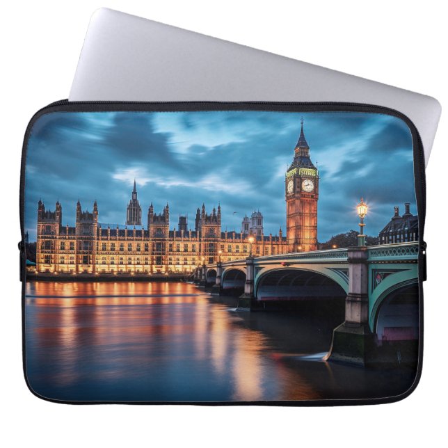 Capa Para Notebook Big Ben, Londres. (Frente)