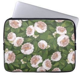 Capa Para Notebook Big Bloom Camellia Charm