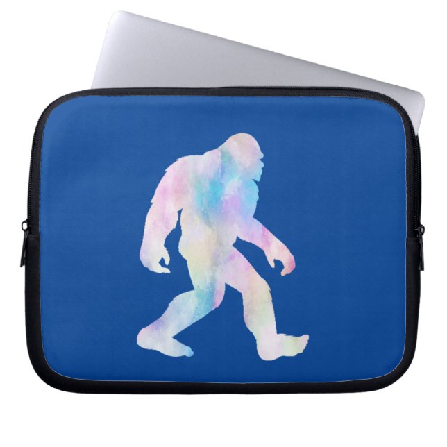 Capa Para Notebook Bigfoot de Aquarela (Frente)