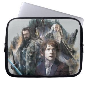 Capa Para Notebook BILBO BAGGINS™, THORIN OAKENSHIELD™ E Gandalf