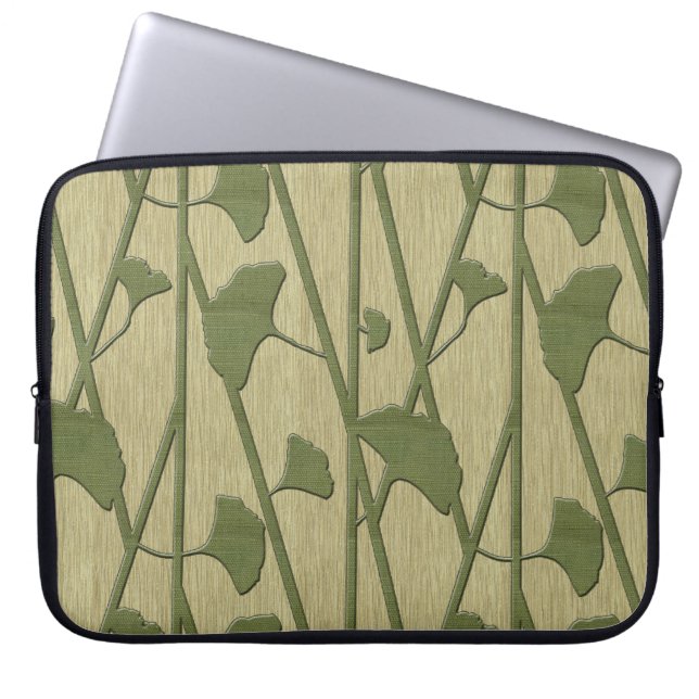 Capa Para Notebook biloba do gingko (Frente)