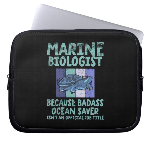 Capa Para Notebook Biologia Marinha (Frente)