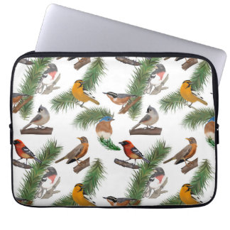 Capa Para Notebook Birds of New England Computer Sleeve