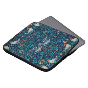 Capa Para Notebook Birds (Vintage Floral Pattern) (por William Morris
