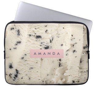 Capa Para Notebook Biscoito Personalizado com Padrão de Cookies e Cre