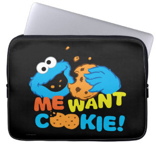 Capa Para Notebook Biscoito Quer Biscoito