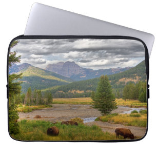 Capa Para Notebook Bisonte de Yellowstone