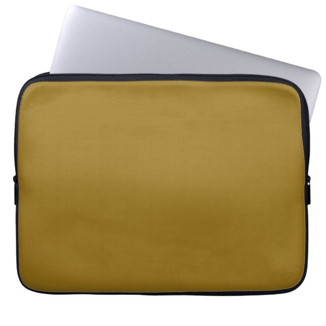 Capa Para Notebook Bistre Brown (cor sólida) (Frente)