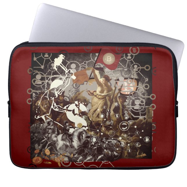 Capa Para Notebook Bitcoin Revolution (Frente)