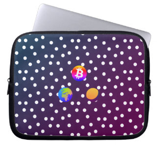 Capa Para Notebook Bitcoin Solar System