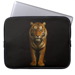 Capa Para Notebook Black 4 Luxe Laptop Sleeve, Noble Tiger