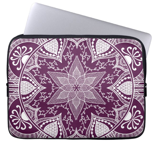 Capa Para Notebook Blackberry Mandala (Frente)