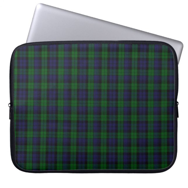 Capa Para Notebook Blackwatch Tartan (Frente)