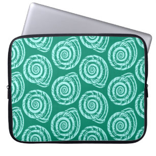 Capa Para Notebook Bloco de Spiral Impressão, Turquesa e Aqua