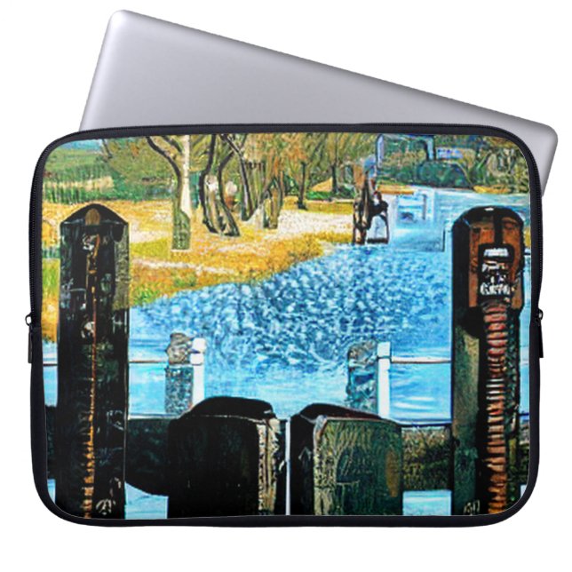 CAPA PARA NOTEBOOK BLOQUEIO DE NARROWBOAT (Frente)