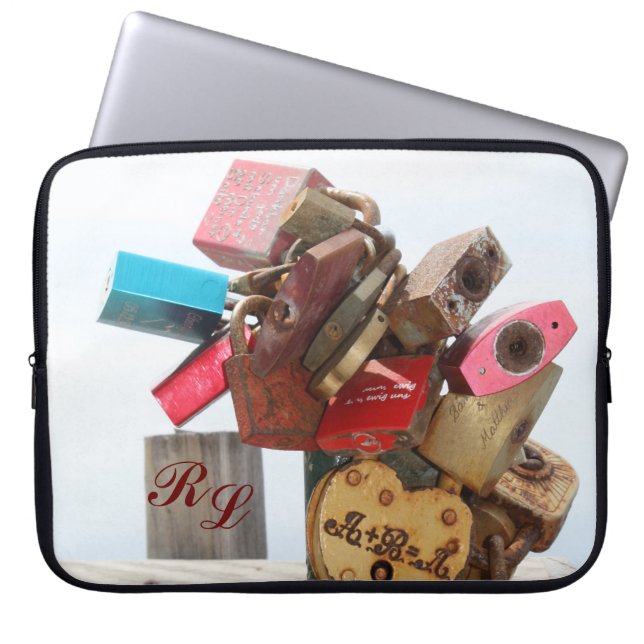 Capa Para Notebook Bloqueios de amor na Espanha (Frente)