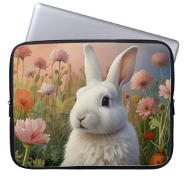 Capa Para Notebook Blossom Bunny & Carrot Patches Bag