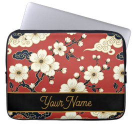 Capa Para Notebook Blossom Nouveau | Floral Personalizado Elegante