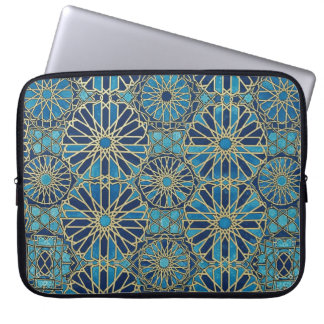 Capa Para Notebook blue mosaic