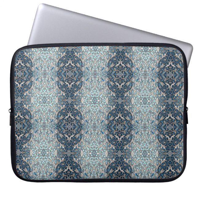 Capa Para Notebook Blue Nouveau (Frente)
