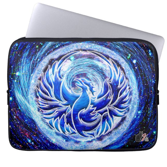 Capa Para Notebook Blue Phoenix 13" (Frente)