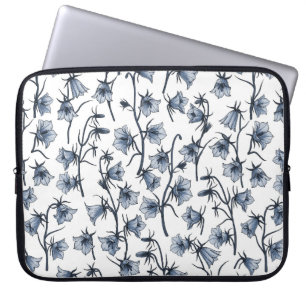 Capa Para Notebook Bluebells, Harebeldes, Flores