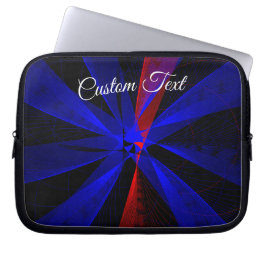 Capa Para Notebook Blueberry Color Abstract Geometric Electronics Bag