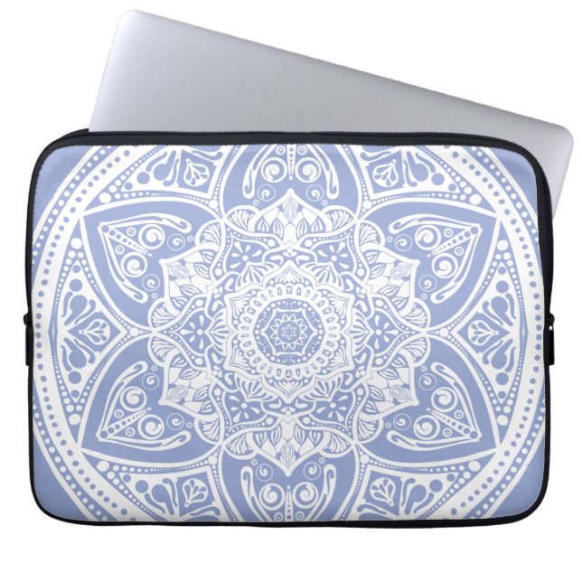 Capa Para Notebook Blueberry Mandala (Frente)