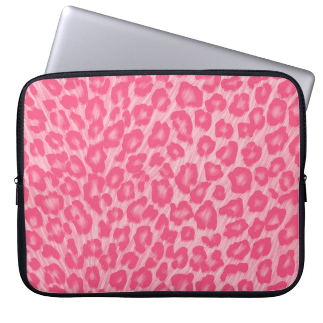 Capa Para Notebook Blush Leopardo (Frente)