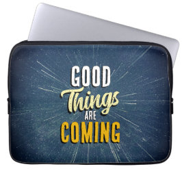 Capa Para Notebook Boas coisas estão chegando Eletrônicos