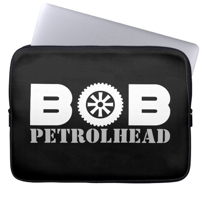 Capa Para Notebook Bob Petrol Head (Frente)