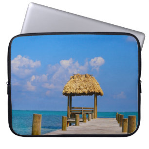 Capa Para Notebook Boca de Praia do Oceano Tropical