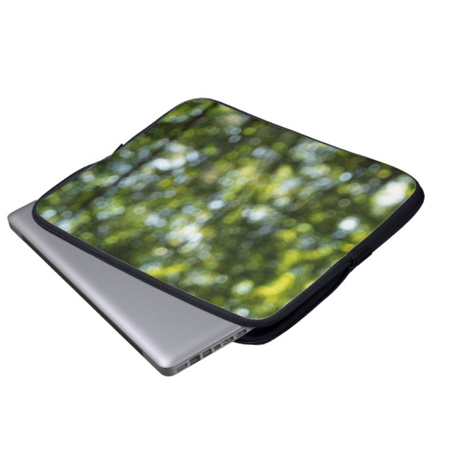 Capa Para Notebook Bokeh em Primavera (Frente Inferior)