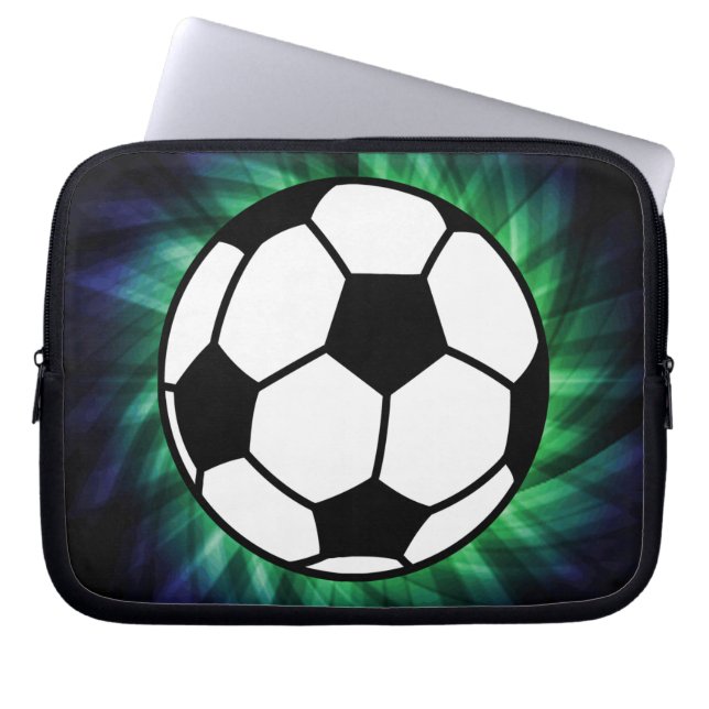 Capa Para Notebook Bola de futebol (Frente)